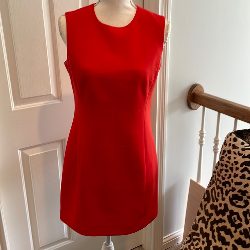 WORTH Red Sleeveless Dress - Picture 4 of 7